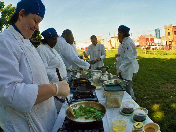 The happy chef